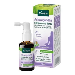Σπρέι χαλάρωσης Kneipp Ashwagandha, 30 ml