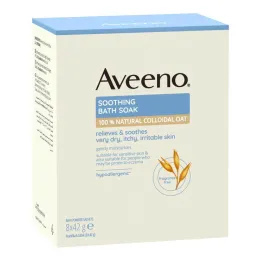 Aveeno Καταπραϋντικό Πρόσθετο Μπάνιου, 8Χ42 γρ