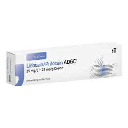 Λιδοκαΐνη / Πριλοκαΐνη ADGC 25 mg / g + 25 mg / g κρέμας, 30 g