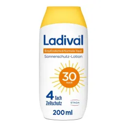 Ladival ευαίσθητη + κανονική λοσιόν δέρματος LSF 30, 200 ml