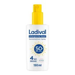 Ladival αλλεργικό δέρμα αντηλιακό σπρέι SPF50+, 150 ml