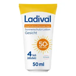 Ladival λοσιόν για ευαίσθητο δέρμα προσώπου LSF 50 + , 50 ml