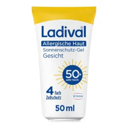 Ladival αλλεργικό τζελ προσώπου LSF 50 + , 50 ml