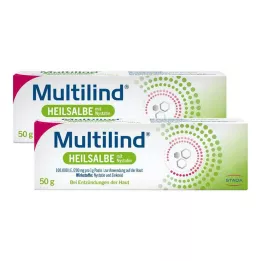 MULTILIND Θεραπευτική αλοιφή με νυστατίνη και οξείδιο ψευδαργύρου, 2Χ50 γρ