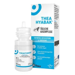 Οφθαλμικές σταγόνες Thea Hyabak, 10 ml