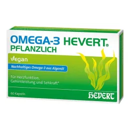 Μαλακές κάψουλες φυτικής προέλευσης Omega-3 Hevert, 60 τεμαχίων