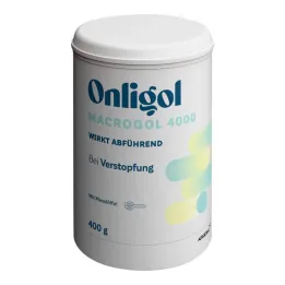 Onligol Macrogol 4000 σκόνη για παρασκευή κουτιού e.solution, 400 γρ