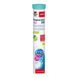 Doppelherz Magnesium 500 + B12 αναβράζοντα δισκία, 15 τεμ