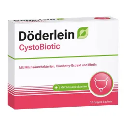 Döderlein Κυστοβιοτικά βακτήρια γαλακτικού οξέος + σκόνη cranberry, 10x4 g