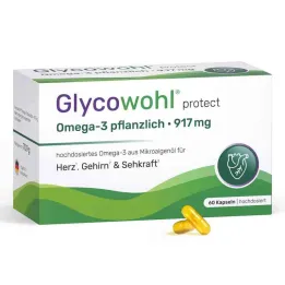 Κάψουλες Glycowohl Omega-3 917 mg vegan + DHA + EPA + DPA (60 τεμάχια)