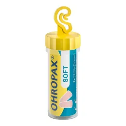 Μαλακό αφρό Ohropax μέσα στο αυτί, 2 τεμάχια