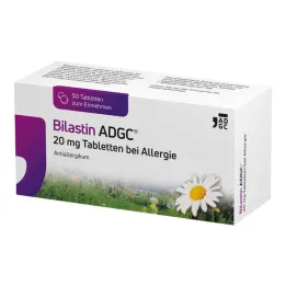 Bilastine ADGC δισκία 20 mg για αλλεργίες, 50 τεμ