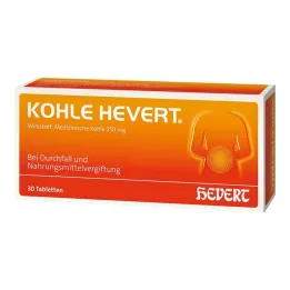Charcoal Hevert δισκία, 30 τεμ