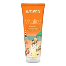 Weleda Κρέμα Αφρόλουτρος Ιπποφαές Vitality, 200 ml