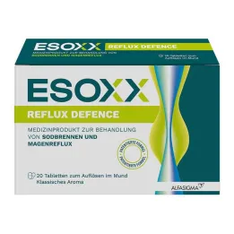 ESOXX Μασώμενα δισκία Reflux Defense, 20 τεμάχια