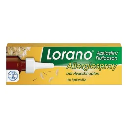 Lorano Azelastine / Αλλεργικό σπρέι φλουτικαζόνης για αλλεργικό πυρετό, 23 γρ