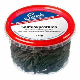 Salmix παστίλιες αμμωνίας χωρίς ζάχαρη, 135 γρ