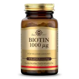 Κάψουλες Solgar Biotin 1000 μg (50 τεμάχια)