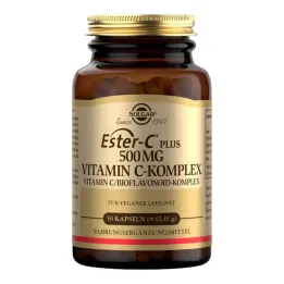 Solgar Ester-C plus 500 mg κάψουλες, 50 τεμάχια