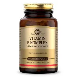 Κάψουλες Solgar Vitamin B complex (50 τεμάχια)