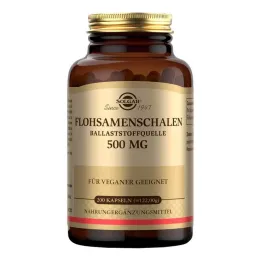 Solgar psyllium husks Κάψουλες 500 mg, 200 τεμ