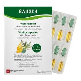 Κάψουλες Rausch Vital με ελβετικά βότανα, 30x2 τεμάχια