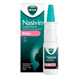 WICK Nasivin δοσολογικό σταγονόμετρο oK Baby 0,1 mg / ml Ntr, 5 ml