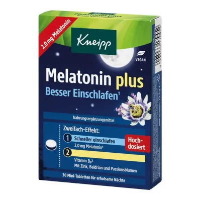 Ταμπλέτες Kneipp Melatonin plus, 30 τεμ