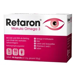 Κάψουλες Retaron Makula Omega-3, 90 τεμάχια