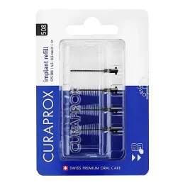 Curaprox Cps 508 εμφύτευμα μεσοδόντιου βουρτσίσματος 1,7 - 8,5 mm, 4 τεμ