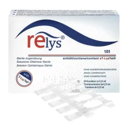Οφθαλμικές σταγόνες Relys εφάπαξ δόσεων, 20x0,35 ml