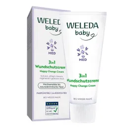 Weleda 3 σε 1 κρέμα προστασίας τραυμάτων λευκή μολόχα, 50 ml