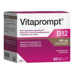 Vitaprompt B12 500 μg direct sticks, 60 τεμ