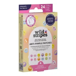 Wild Stripes Anti-Pimple Patches Smile Stop, 24 τεμ