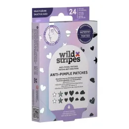 Wild Stripes Anti-Pimple Patches Holo Clear, 24 τμχ