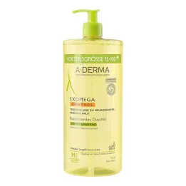 Ενυδατικό λάδι ντους A-Derma Exomega Control, 1 λίτρο