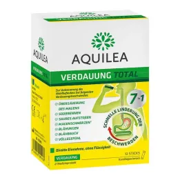 Aquilea Digestion Total Powder for Oral Sticks, 12 τεμ