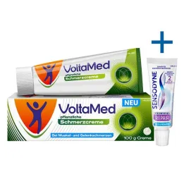 Φυτική κρέμα πόνου VoltaMed, 100 γρ