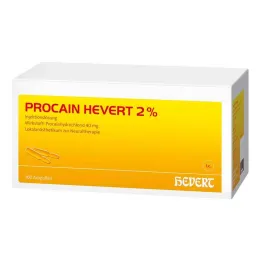 Procaine Hevert 2% ενέσιμο διάλυμα αμπούλες, 100x2 ml