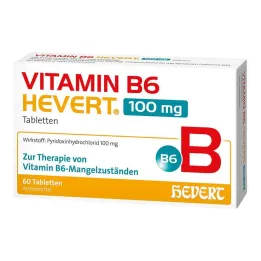 Vitamin B6 Hevert 100 mg δισκία, 60 τεμ