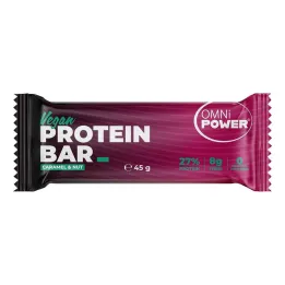 Omni Power Protein Bar Caramel &amp; Παξιμάδι, 45 γρ