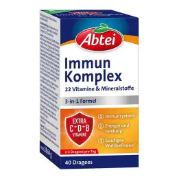 Dragees Abbey Immune Complex, 40 τεμ