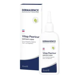 Dermasence Vitop Psoricur υγρό για το τριχωτό της κεφαλής, 75 ml