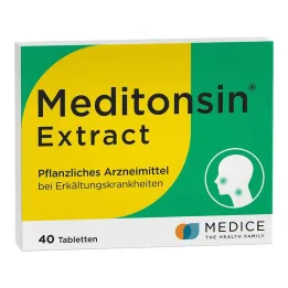 Meditonsin Extract φυτικά κρύα δισκία, 40 τεμ
