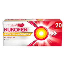Nurofen Immedia 200 mg μαλακές κάψουλες, 20 τεμ