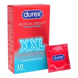 Προφυλακτικά Durex Feel Real XXL , 10 τεμάχια