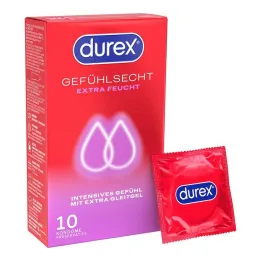 Προφυλακτικά Durex με έξτρα υγρασία, 10 τεμ