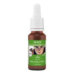 Άνθη Bach Νο 43 σταγόνες, 20 ml