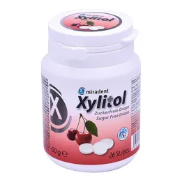 Miradent Xylitol Drops Cherry Tin, 60 γρ