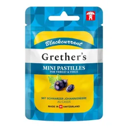 Grethers Blackcurrant χωρίς ζάχαρη, 30 γρ